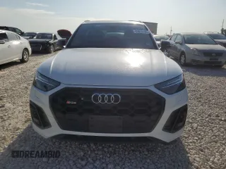 2024 Audi SQ5 Prestige with VIN WA1C4AFY9R2055613, listed as a Copart auction lot 65824194 with 7,941 mi miles and Salvage Title. Bid and sale history available at DreamBid. Image 5.