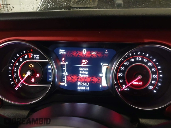 2021 Jeep Gladiator Rubicon with VIN 1C6JJTBGXML529108, listed as a IAAI auction lot 42139924 with 32,204 mi miles and . Bid and sale history available at DreamBid. Image 7.