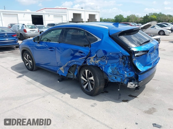 2019 Lexus NX with VIN JTJYARBZ8K2150393, listed as a IAAI auction lot 41917660 with 87,728 mi miles. Bid and sale history available at carsss.com. Image 3.