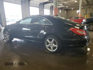 2014 Mercedes-Benz CLS 550 with VIN WDDLJ9BB8EA100254, listed as a Copart auction lot 57229935 with 132,574 mi miles and Salvage title. Bid and sale history available at DreamBid. Image 2.