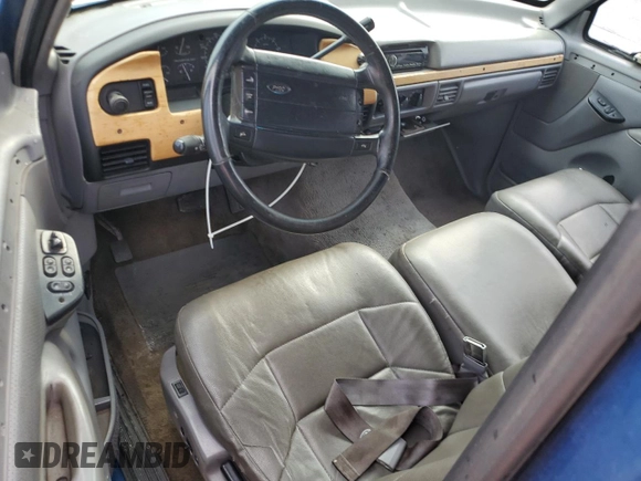 1995 Ford F-150 with VIN 1FTEX15N2SKA99097, listed as a Copart auction lot 59093615 with 263,160 mi miles and Salvage title. Bid and sale history available at DreamBid. Image 8.