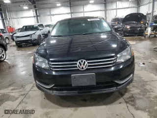 2014 Volkswagen Passat S with VIN 1VWAT7A34EC096232, listed as a Copart auction lot 48296295 with 129,876 mi miles and Salvage Title. Bid and sale history available at carsss.com. Image 5.