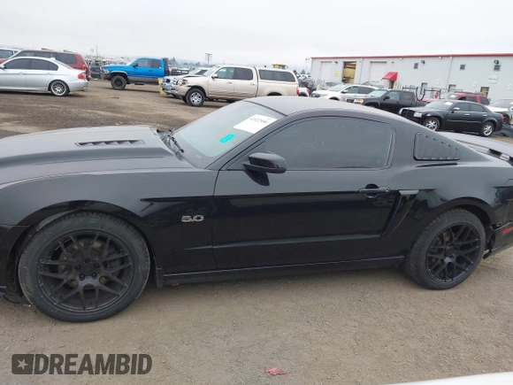 2013 Ford Mustang GT with VIN 1ZVBP8CF3D5240409, listed as a IAAI auction lot 41022550 with 133,744 mi miles. Bid and sale history available at carsss.com. Image 15.