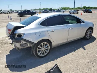 2014 Buick Verano Group with VIN 1G4PS5SK8E4123710, listed as a Copart auction lot 53941935 with 130,525 mi miles and Salvage title. Bid and sale history available at DreamBid. Image 3.