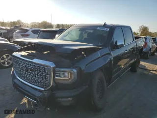 2017 GMC Sierra 1500 Denali with VIN 3GTU2PEJ5HG163711, listed as a Copart auction lot 76548614 with 113,688 mi miles and Salvage Title. Bid and sale history available at carsss.com. Image 1.