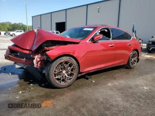 2020 Cadillac CT5 Premium Luxury with VIN 1G6DN5RK1L0128842, listed as a Copart auction lot 55030985 with 51,533 mi miles and Non Repairable. Bid and sale history available at DreamBid. Image 1.