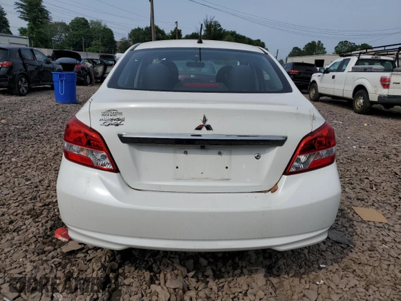 2020 Mitsubishi Mirage ES z VIN ML32F3FJ1LHF00656, wystawiony jako Copart lot #60921435 z przebiegiem 52 486 mil mil oraz Czysty tytuł • Clean title. Historia ofert i sprzedaży dostępna na DreamBid. Obrazek 6.