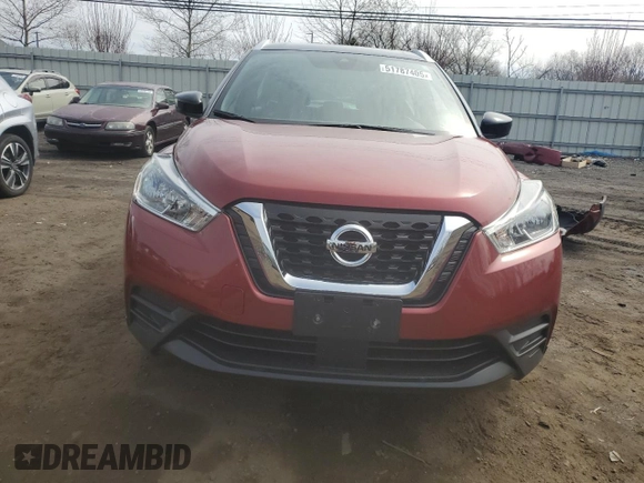 2020 Nissan Kicks SV with VIN 3N1CP5CV4LL538997, listed as a Copart auction lot 51787405 with 65,121 mi miles and Salvage Title. Bid and sale history available at carsss.com. Image 5.