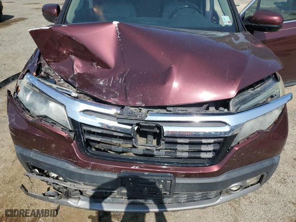 2017 Honda Ridgeline RTL-E with VIN 5FPYK3F74HB030612, listed as a Copart auction lot 50840125 with 218,068 mi miles and Salvage Title. Bid and sale history available at carsss.com. Image 13.