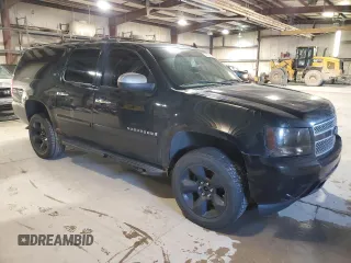 2008 Chevrolet Suburban LTZ with VIN 3GNFK16378G208290, listed as a Copart auction lot 60696725 with 203,426 mi miles and Salvage title. Bid and sale history available at DreamBid. Image 4.