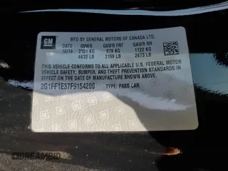 2015 Chevrolet Camaro LT z VIN 2G1FF1E37F9154200, wystawiony jako Copart lot #56029855 z przebiegiem 32 667 mil mil oraz Szkoda całkowita • Salvage title. Historia ofert i sprzedaży dostępna na DreamBid. Obrazek 13.
