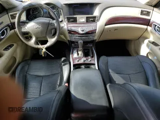 2013 Infiniti M37 with VIN JN1BY1AR8DM600853, listed as a Copart auction lot 79436804 with 162,644 mi miles and Salvage Title. Bid and sale history available at carsss.com. Image 8.