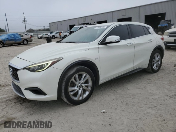 2017 Infiniti QX30 Premium with VIN SJKCH5CP3HA033931, listed as a Copart auction lot 45004155 with 52,892 mi miles and Clean Title. Bid and sale history available at DreamBid. Image 1.