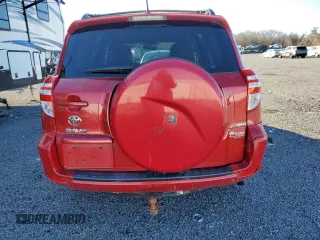 2012 Toyota RAV4 with VIN JTMBK4DV7C5108722, listed as a Copart auction lot 80549874 with 43,642 mi miles and Clean Title. Bid and sale history available at carsss.com. Image 6.
