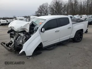 2020 GMC Canyon 4WD Denali with VIN 1GTG6EEN7L1131116, listed as a Copart auction lot 44354675 with 0 mi miles and Salvage Title. Bid and sale history available at carsss.com. Image 1.
