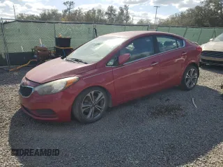2016 Kia Forte EX with VIN KNAFX4A88G5575670, listed as a Copart auction lot 84222984 with 0 mi miles and Salvage Title. Bid and sale history available at carsss.com. Image 1.