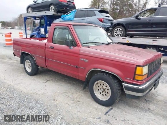 1992 Ford Ranger with VIN 1FTCR10A3NUD41152, listed as a IAAI auction lot 41511479 with 96,928 mi miles. Bid and sale history available at carsss.com. Image 1.