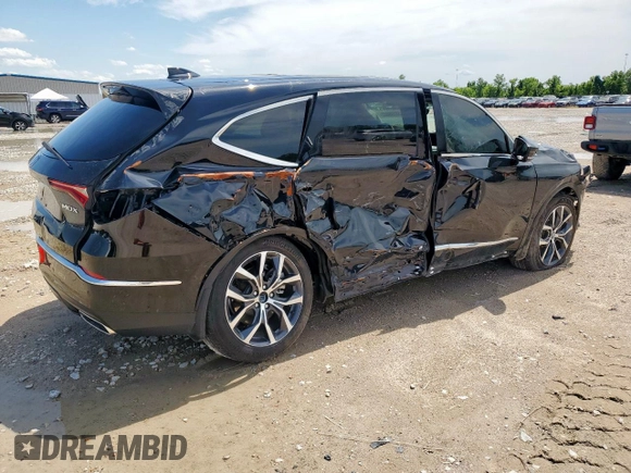 2024 Acura MDX Technology z VIN 5J8YD9H46RL003548, wystawiony jako Copart lot #58195865 z przebiegiem 25 324 mil mil oraz Szkoda całkowita • Salvage title. Historia ofert i sprzedaży dostępna na DreamBid. Obrazek 3.