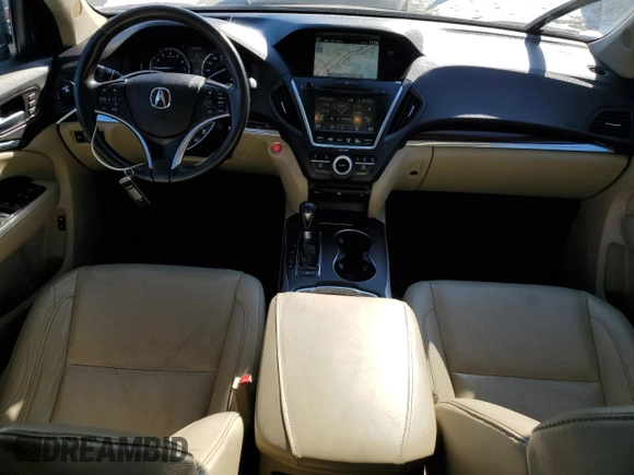 2015 Acura MDX Advance/Entertainment Pkg with VIN 5FRYD4H86FB023977, listed as a Copart auction lot 88296085 with 145,483 mi miles and Salvage Title. Bid and sale history available at carsss.com. Image 8.