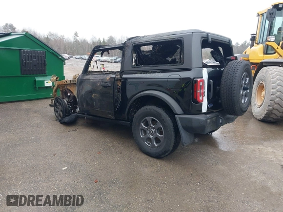2024 Ford Bronco Big Bend z VIN 1FMDE7AH3RLA20329, wystawiony jako IAAI lot #41028686 z przebiegiem Nie podano mil oraz . Historia ofert i sprzedaży dostępna na DreamBid. Obrazek 3.