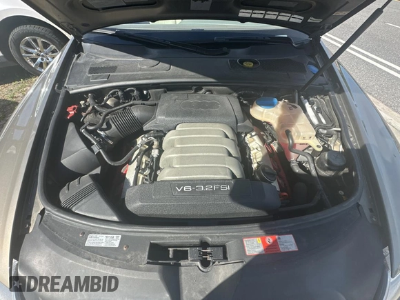 2007 Audi A6 3.2L with VIN WAUDH74F27N110463, listed as a Copart auction lot 80316034 with 220,651 mi miles and Clean Title. Bid and sale history available at carsss.com. Image 7.