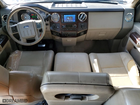 2008 Ford Super Duty F-250 SRW XL with VIN 1FTSW21R68EA71458, listed as a Copart auction lot 45947245 with 273,310 mi miles and Salvage Title. Bid and sale history available at carsss.com. Image 8.