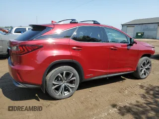 2019 Lexus RX 450h with VIN 2T2BGMCA9KC034099, listed as a Copart auction lot 59495885 with 129,030 mi miles and Clean title. Bid and sale history available at DreamBid. Image 3.