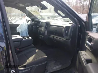 2022 Chevrolet Silverado 1500 Custom with VIN 1GCPDBEK7NZ583596, listed as a IAAI auction lot 41381334 with 37,505 mi miles. Bid and sale history available at carsss.com. Image 5.
