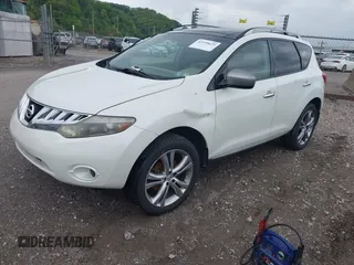 2010 Nissan Murano SL with VIN JN8AZ1MW9AW117755, listed as a IAAI auction lot 42199625 with Not Provided miles and . Bid and sale history available at carsss.com. Image 2.