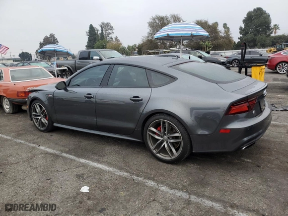 2018 Audi A7 Premium Plus with VIN WAUW3AFC8JN064572, listed as a Copart auction lot 86334304 with 77272 miles and Salvage Title. Bid and sale history available at carsss.com. Image 2.