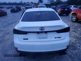 2020 Lexus IS with VIN JTHGZ1B27L5036766, listed as a Copart auction lot 81397744 with 48,857 mi miles and Salvage Title. Bid and sale history available at carsss.com. Image 6.
