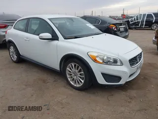 2011 Volvo C30 with VIN YV1672MK2B2243825, listed as a IAAI auction lot 41793318 with 159,300 mi miles. Bid and sale history available at carsss.com. Image 1.