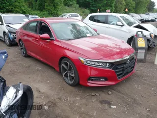 2019 Honda Accord Sport with VIN 1HGCV1F37KA110015, listed as a IAAI auction lot 42304203 with 39,630 mi miles and . Bid and sale history available at DreamBid. Image 1.