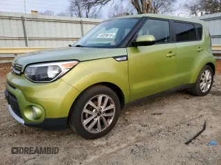 2017 Kia Soul + with VIN KNDJP3A5XH7880607, listed as a Copart auction lot 48329615 with 156,646 mi miles and Clean Title. Bid and sale history available at carsss.com. Image 1.