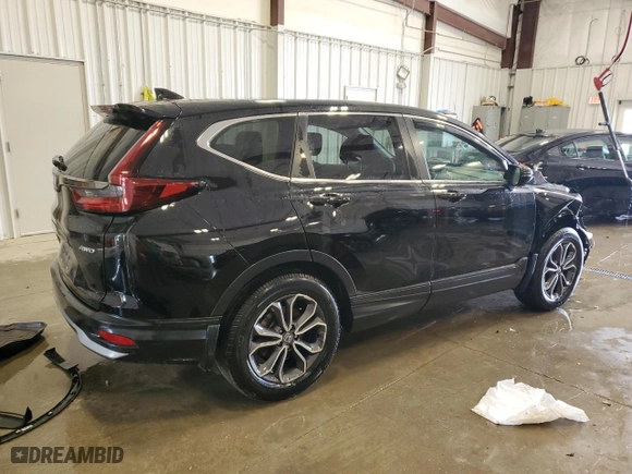 2022 Honda CR-V EX with VIN 7FARW2H56NE010336, listed as a Copart auction lot 51111245 with 54,598 mi miles and Salvage Title. Bid and sale history available at carsss.com. Image 3.