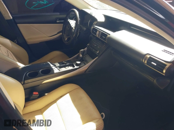 2015 Lexus IS 250 with VIN JTHCF1D26F5016808, listed as a IAAI auction lot 41530079 with 117,936 mi miles and . Bid and sale history available at DreamBid. Image 5.