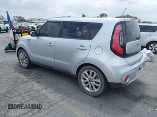 2018 Kia Soul + with VIN KNDJP3A55J7610187, listed as a IAAI auction lot 42121752 with 65,204 mi miles. Bid and sale history available at carsss.com. Image 3.