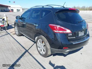 2012 Nissan Murano LE with VIN JN8AZ1MU9CW106465, listed as a IAAI auction lot 41758439 with 136,480 mi miles. Bid and sale history available at carsss.com. Image 3.