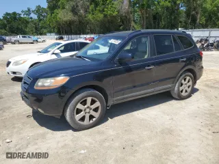 2008 Hyundai Santa Fe SE with VIN 5NMSH13E88H187143, listed as a Copart auction lot 52790055 with 243,459 mi miles and Clean Title. Bid and sale history available at carsss.com. Image 1.