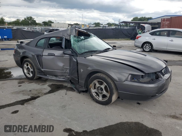2003 Ford Mustang Standard with VIN 1FAFP404X3F310731, listed as a Copart auction lot 57278375 with 151,268 mi miles and Salvage title. Bid and sale history available at DreamBid. Image 4.