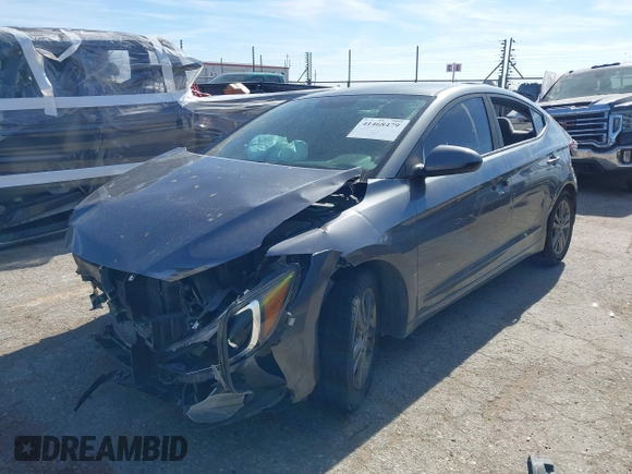 2018 Hyundai Elantra SEL with VIN 5NPD84LF5JH266622, listed as a IAAI auction lot 41468479 with 1 mi miles. Bid and sale history available at carsss.com. Image 17.