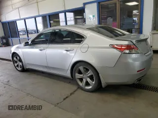 2012 Acura TL Tech Auto with VIN 19UUA9F5XCA004286, listed as a Copart auction lot 52723415 with 164,498 mi miles and Salvage Title. Bid and sale history available at carsss.com. Image 2.
