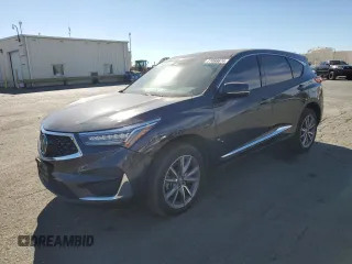 2021 Acura RDX w/Technology Package with VIN 5J8TC2H59ML038526, listed as a Copart auction lot 77088674 with 0 mi miles and Salvage Title. Bid and sale history available at carsss.com. Image 1.