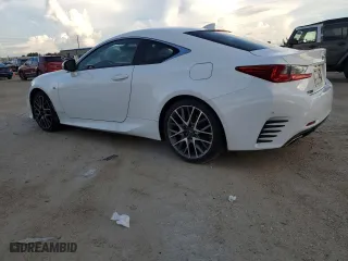 2015 Lexus RC 350 with VIN JTHHE5BC6F5000281, listed as a Copart auction lot 73800364 with 38,271 mi miles and Salvage Title. Bid and sale history available at carsss.com. Image 2.
