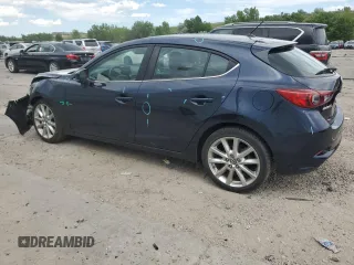 2017 Mazda 3 Touring with VIN 3MZBN1L7XHM138580, listed as a Copart auction lot 58924525 with 101,717 mi miles and Salvage title. Bid and sale history available at DreamBid. Image 2.