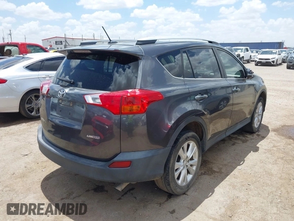 2013 Toyota RAV4 Limited with VIN 2T3YFREV1DW005302, listed as a IAAI auction lot 42581916 with 225,235 mi miles and . Bid and sale history available at DreamBid. Image 4.