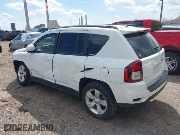 2016 Jeep Compass Latitude with VIN 1C4NJDEB1GD616457, listed as a IAAI auction lot 41962493 with 80,717 mi miles and . Bid and sale history available at DreamBid. Image 3.