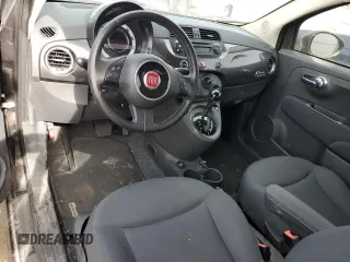 2015 FIAT 500 Pop с VIN 3C3CFFAR4FT501789, выставлен на аукционе Copart как лот 56663655 с пробегом 64 574 миль миль и Списание • Salvage title. История ставок и продаж доступна на DreamBid. Изображение 8.