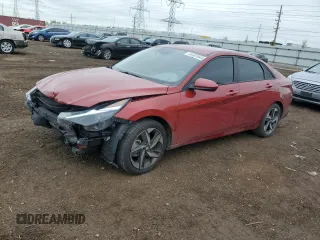 2023 Hyundai Elantra SEL with VIN KMHLS4AGXPU617964, listed as a Copart auction lot 55487845 with 32,060 mi miles and Salvage title. Bid and sale history available at DreamBid. Image 1.