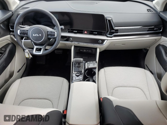 2025 Kia Sportage EX with VIN 5XYK33DF8SG260854, listed as a Copart auction lot 47973585 with Not provided miles and Salvage title. Bid and sale history available at DreamBid. Image 8.